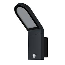 [74636] WANDLAMP ENDURA WALL PIR 12W GRIJS