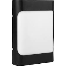 [74659] WANDLICHT CORDOBA 9W 600LM ZWART