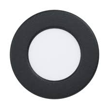 [74723] FUEVA 5 INBOUWSPOT/ZWART 2.7W 360L Ø86