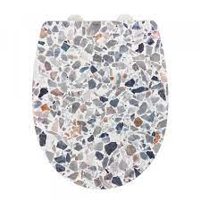 [75161] TOILETZITTING TERRAZZO THERMOPLAST HOOGGLANS