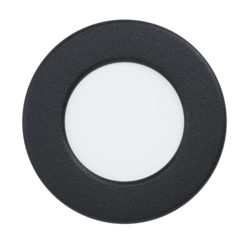 [75355] LED-REC.SPOT Ø86 BLACK 4000K