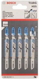 [76095] Bosch - decoupeerzaagblad T118G - 5st