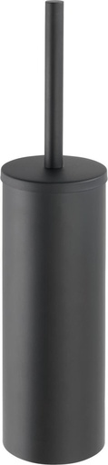 [76358] BOSIO TOILETBORSTELHOUDER GESLOTEN RVS ZWART MAT