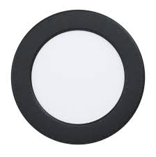 [76371] FUEVA 5 LED INBOUWSPOT ZWART Ø117 3000K