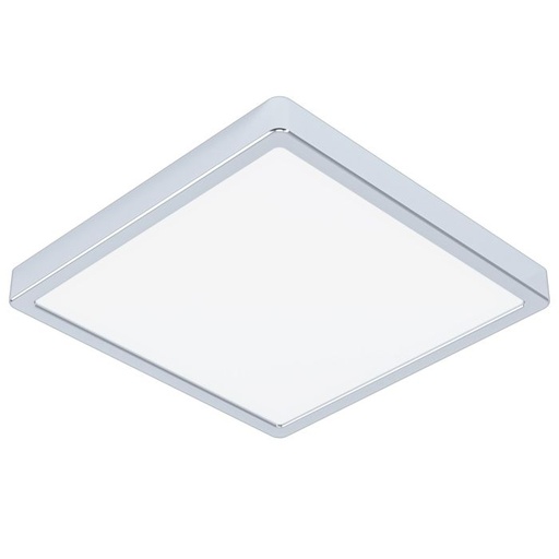 [76673] FUEVA 5 - LED PLAF 285X285 CHROOM 3000K