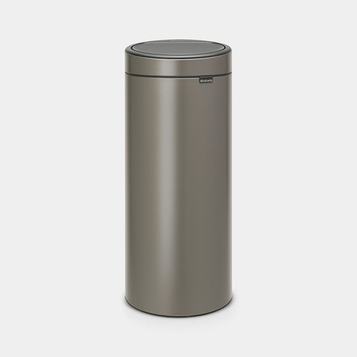 [76706] Touch Bin New afvalemmer - platinum - 30L