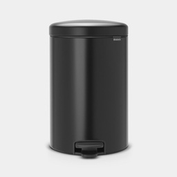 [76736] PEDAALEMMER NEWICON - MATT BLACK - 20L