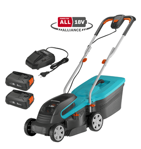 [77031] Gardena accu grasmaaier powermax 32/36V P4A set