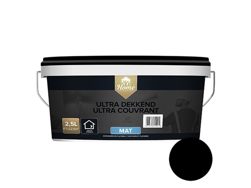 [77292] ULTRADEKKEND 2.5L MAT ZWART