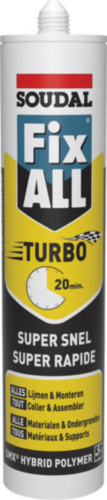 [77332] SOUDAL FIX ALL TURBO - 290ML - GRIJS