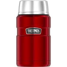 [77587] THERMOS KING VOEDSELDRAGER 710ML ROOD