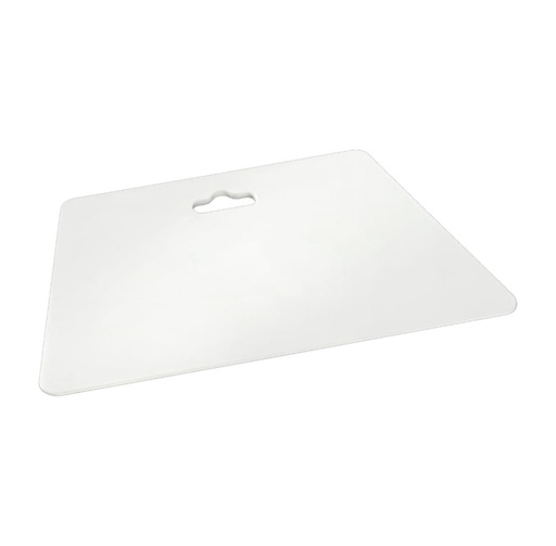 [77974] AANDRUKSPATEL 23CM TRAPEZIUM WIT