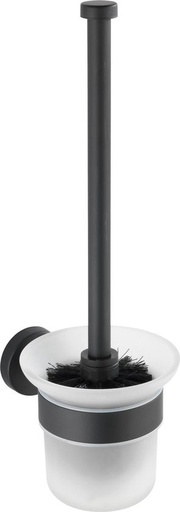 [78223] BOSIO TOILETBORSTELHOUDER RVS ZWART MAT