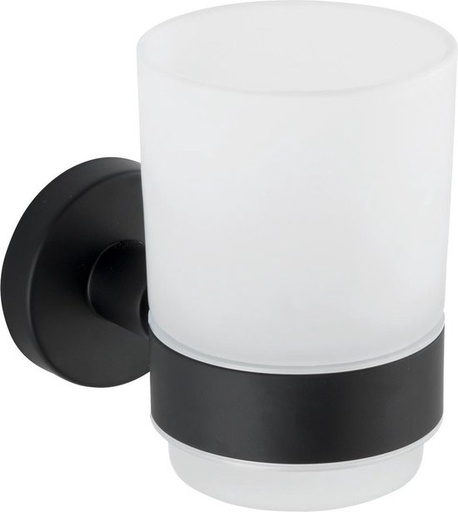 [78227] BOSIO TANDENBORSTELBELER UNO RVS ZWART MAT