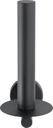 [78231] BOSIO RESERVEROLHOUDER RVS ZWART MAT