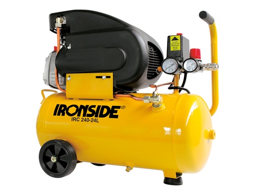 [78247] IRONSIDE COMPRESSOR KUIP 24L 2PK 1.5KW 196L/MIN