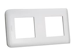 [78508] Legrand Mosaic DLP afdekplaat horizontaal 2x 2 modules