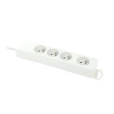 [78563] Profile 4V stopcontact + 5m snoer wit