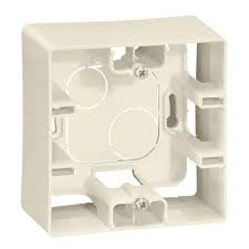 [78688] OPBOUWSCHAKELAAR 1M VERT/HOR NILOE CREME