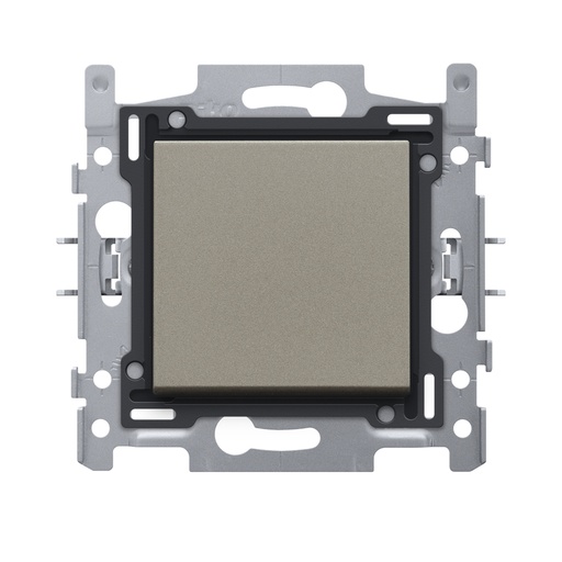 [78734] Niko inbouw 2P schakelaar bronze