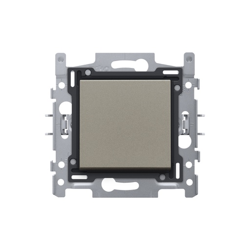 [78735] Niko inbouw 1 polige schakelaar Bronze