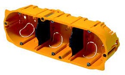 [78774] INBOUWDOOS 3V HORIZONTAAL 71MM