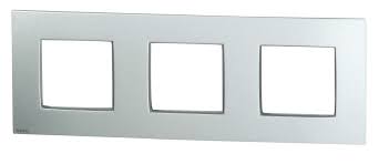 [78788] Niko 3V afdekplaat horizontaal sterling