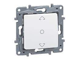 [78799] Legrand Niloe inbouw rolluik schakelaar wit