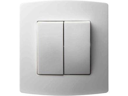 [78829] SCHAKELAAR SERIE INBOUW SCHROEF WIT