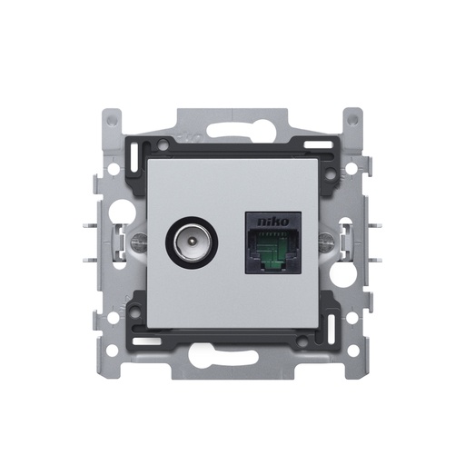 [78847] STOPCONTACT COAX+RJ45 INT STERLING
