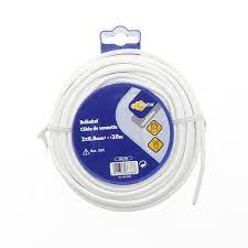 [78937] BELKABEL 2X0.8 WIT 20M