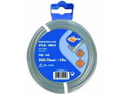 [78956] Profile VTLB kabel 3G0.75 grijs 10m