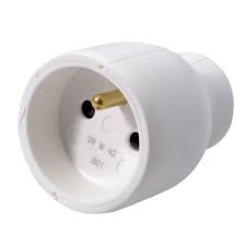 [78983] TEGENSTEKKER 2P+A WIT