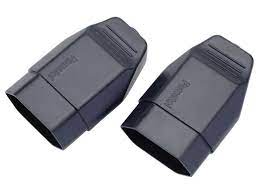 [78992] TEGENSTEKKER 2.5A ZWART 2ST