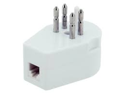 [79102] TELEFOONSTEKKER DOORVOER 5P RJ11