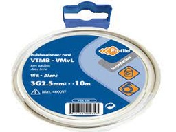 [81611] VTMB 3G2,5 WIT 10M BLISTER