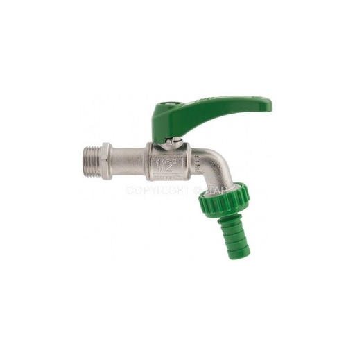 [82254] DUBBELDIENST KOGELKRAAN 1/2 MT REGELBARE TUIT