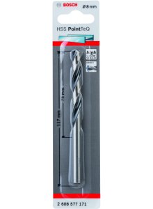 [82282] BOSCH - METAALBOOR HSS POINTEQ 8MM