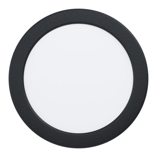 [82508] Eglo Fueva 5 inbouwspot 166mm zwart IP44 1350lm 3000K