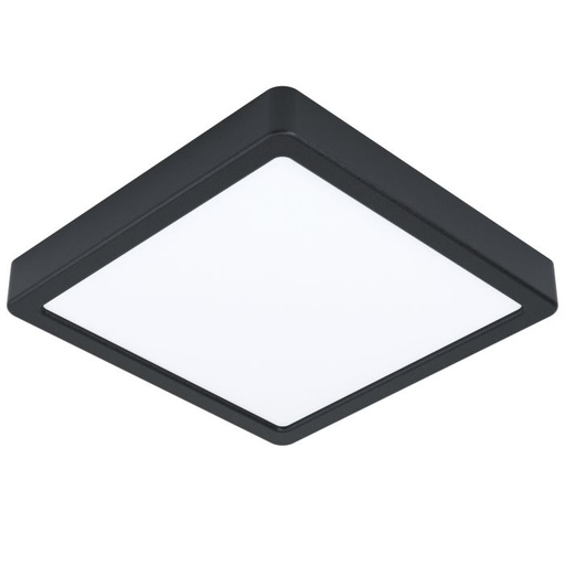 [82512] OPBOUWSPOT LED FUEVA 5 21X21CM ZWART