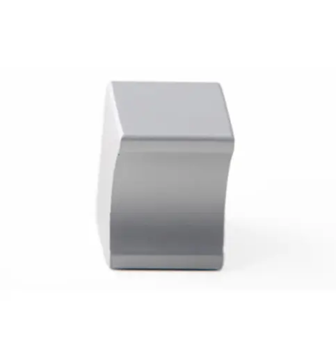 [541333] Meubelknop vierkant Alu 26mm H26mm