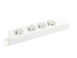 [09859] Profile 4V stopcontact wit