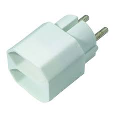 [09867] DOMINO 2X2.5A + VEILIGHEID WIT