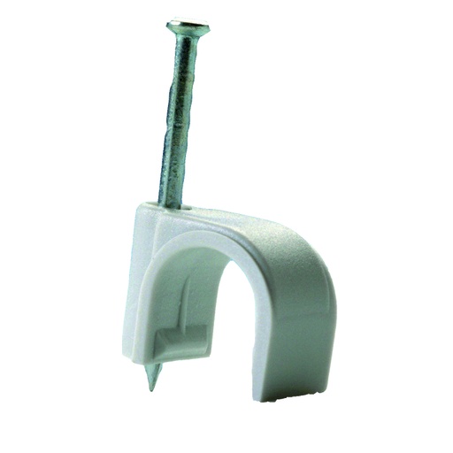 [09888] Nagelklem rond 12mm grijs (50st)