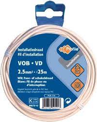 [10074] VOB 2.5 WIT 25M BLISTER