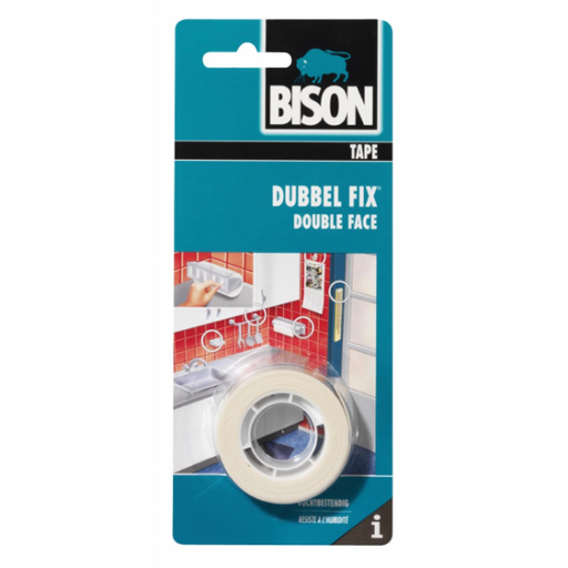 [10950] BISON DUBBEL-FIX (BINNEN) 19MM X 1.5LM