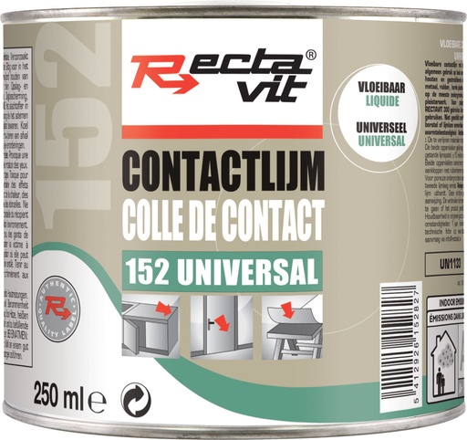 [11095] RECTAVIT VLOEIBARE CONTACTLIJM - 750ML