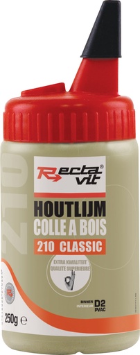 [11105] RECTAVIT HOUTLIJM CLASSIC WIT - 750GR