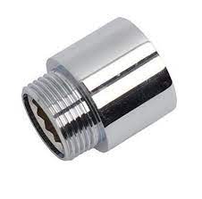 [13722] VERLENGSTUK CHROOM 1/2-20 MM